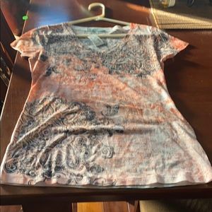 Summer burnout T-shirt